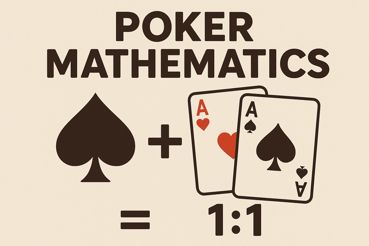 Learn poker math in Texas Hold’em with easy examples. Understand pot odds, outs, expected value, and implied odds to improve your winning strategy.